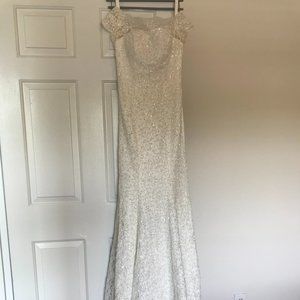 Rimi Bridal A-Line Off The Shoulder Wedding Dress